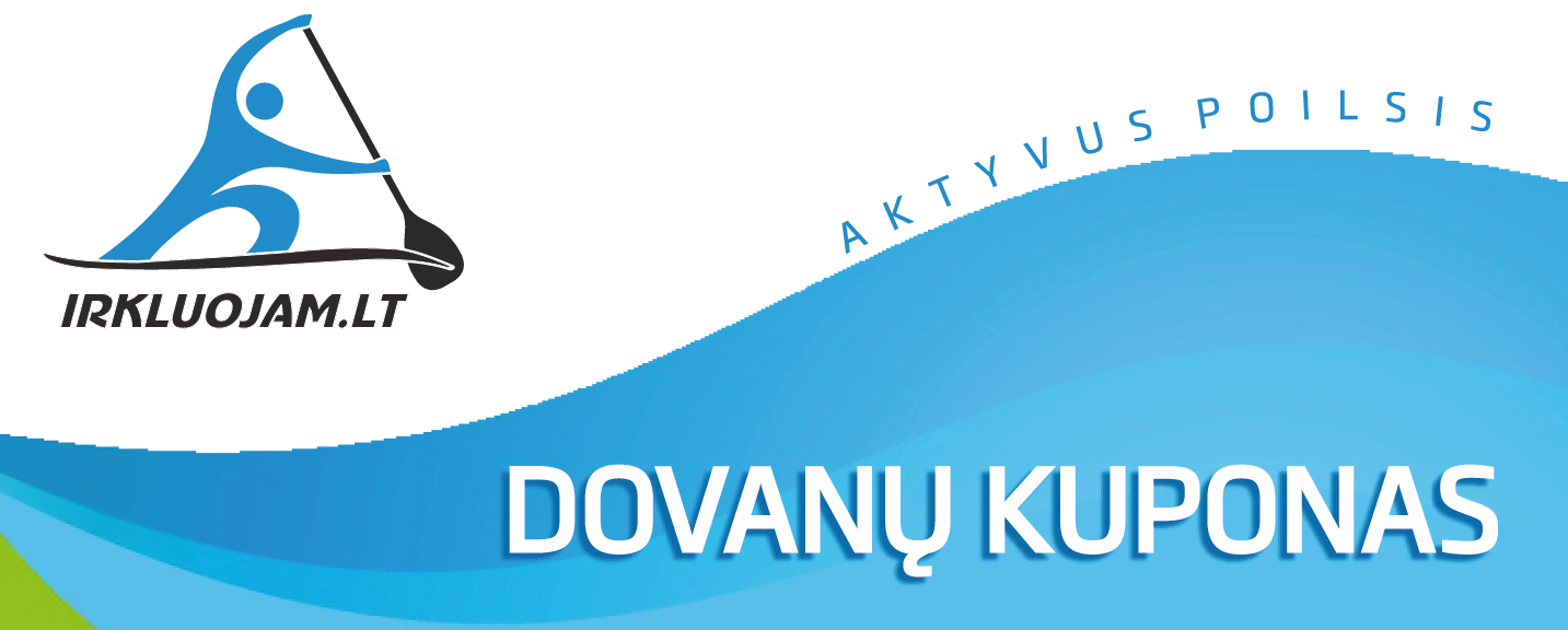 Irklenčių nuomos dovanų kuponas